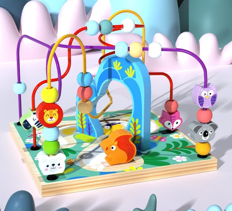 Jouets en bois pour bébés garçons et filles : boîte à trésors multifonctionnelle - IVOIRART.COM