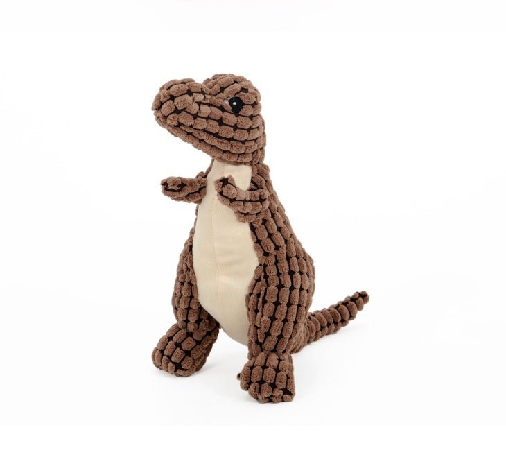 Jouets Géants Dinosaure Interactifs pour Grands Chiens - Peluche à Mâcher avec Sifflets pour Chihuahua - IVOIRART.COM