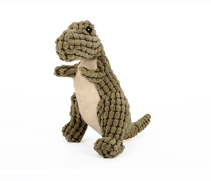 Jouets Géants Dinosaure Interactifs pour Grands Chiens - Peluche à Mâcher avec Sifflets pour Chihuahua - IVOIRART.COM
