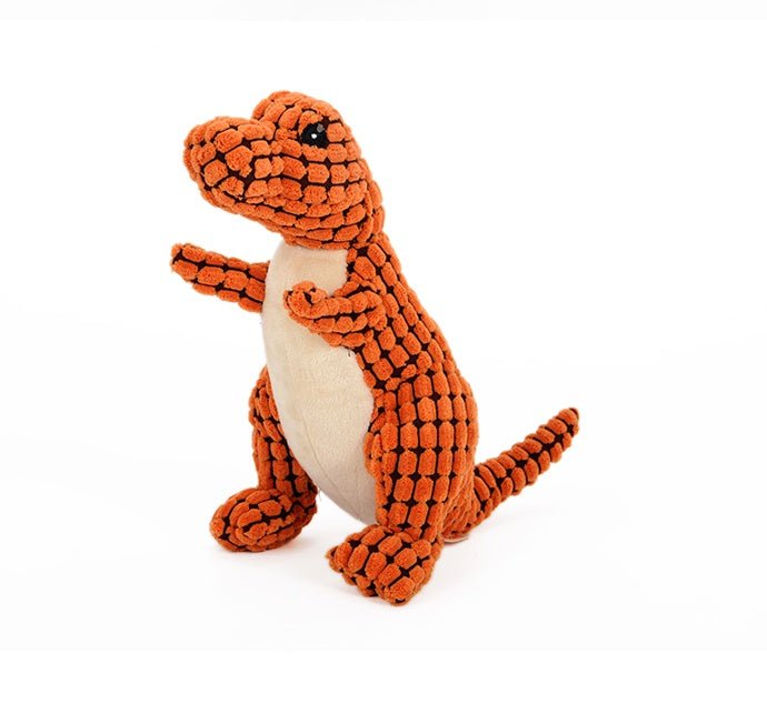 Jouets Géants Dinosaure Interactifs pour Grands Chiens - Peluche à Mâcher avec Sifflets pour Chihuahua - IVOIRART.COM