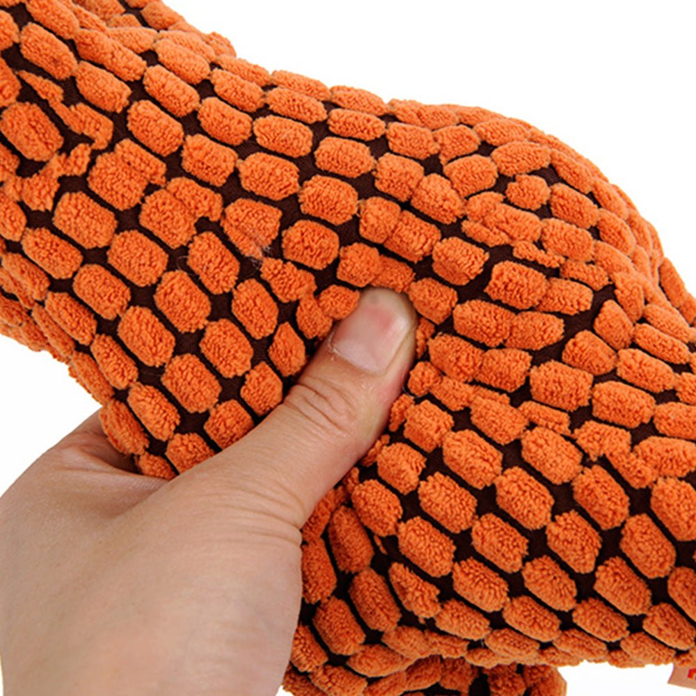 Jouets Géants Dinosaure Interactifs pour Grands Chiens - Peluche à Mâcher avec Sifflets pour Chihuahua - IVOIRART.COM
