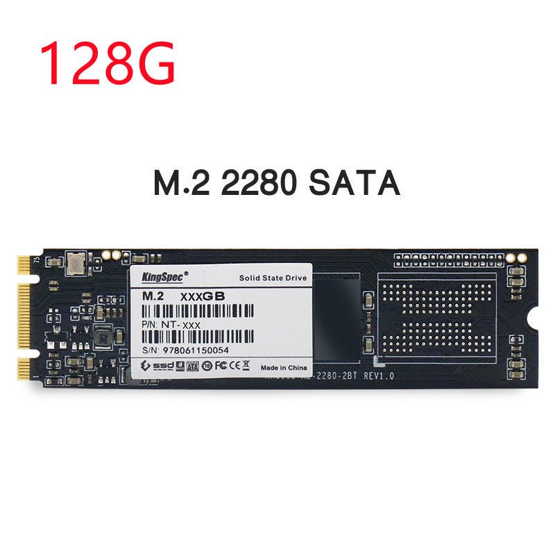 KingSpec Disque SSD M.2 NGFF 2280 SATA Capacité 128G et 256G haute performance - IVOIRART.COM