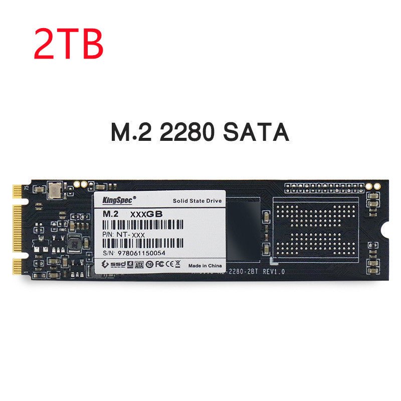 KingSpec Disque SSD M.2 NGFF 2280 SATA Capacité 128G et 256G haute performance - IVOIRART.COM