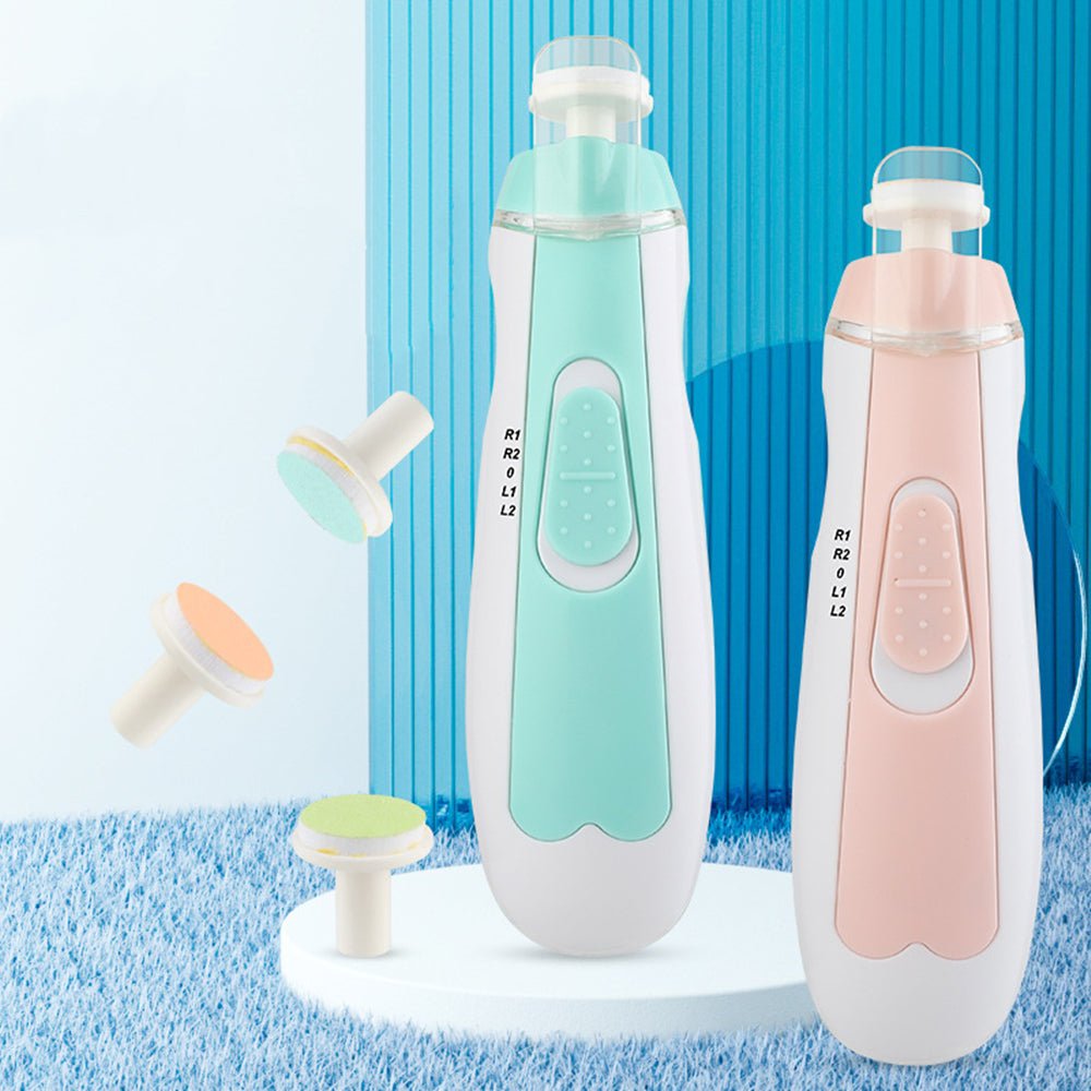 Kit de soin bébé électrique anti - pincement pour nouveau - né avec coupe - ongles - IVOIRART.COM