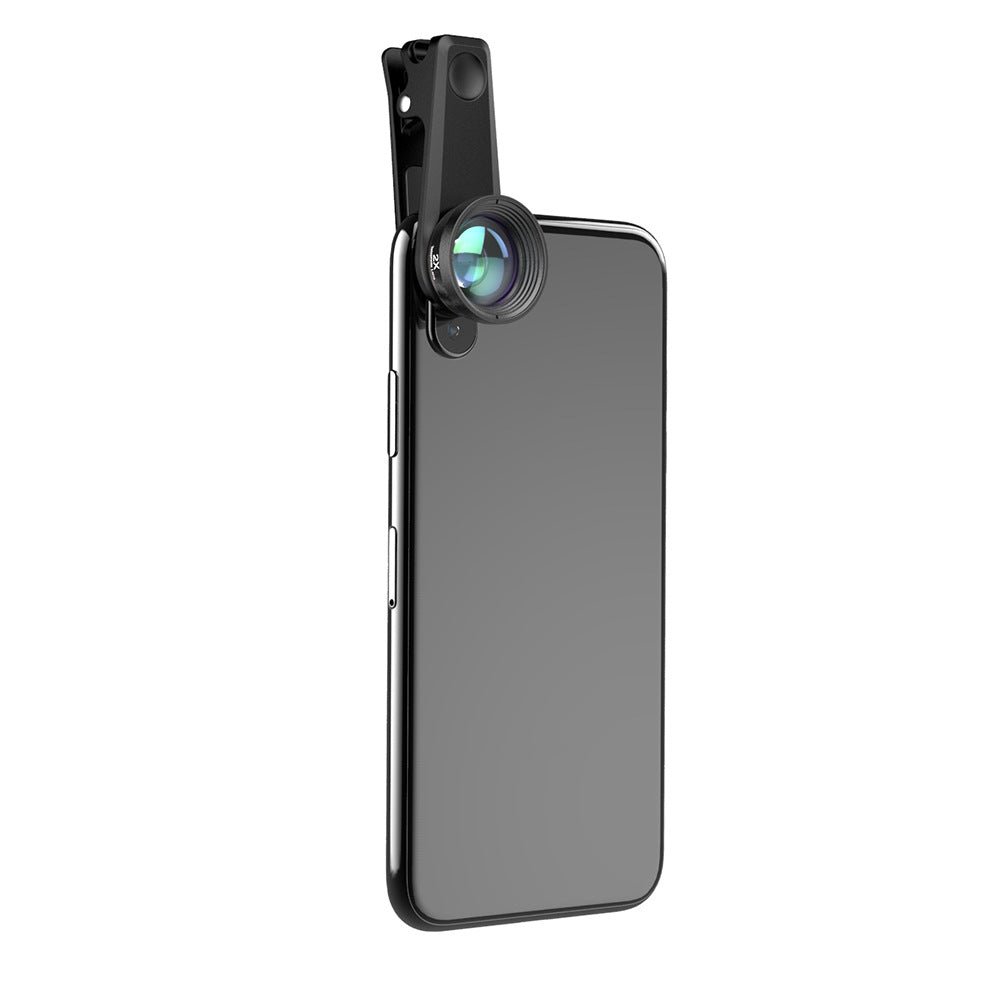 Kit d’objectifs universels 6 en 1 pour smartphone avec fisheye, macro, grand angle, 2x téléobjectif, CPL et filtre étoile - IVOIRART.COM
