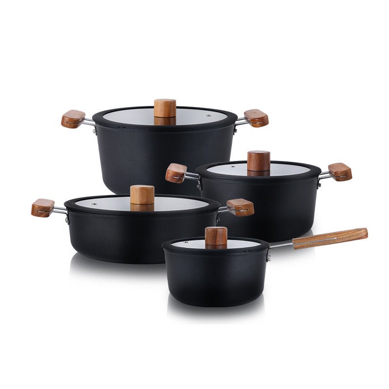 Kitchen Ceramic Non Stick Pot Stew Hot Pot Integration - IVOIRART.COM