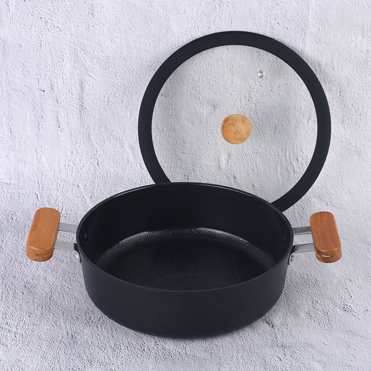 Kitchen Ceramic Non Stick Pot Stew Hot Pot Integration - IVOIRART.COM