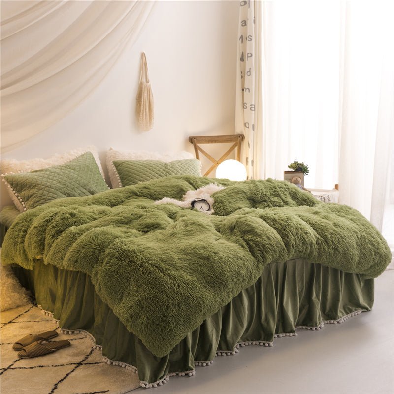 Korean mink velvet warm bedding - IVOIRART.COM