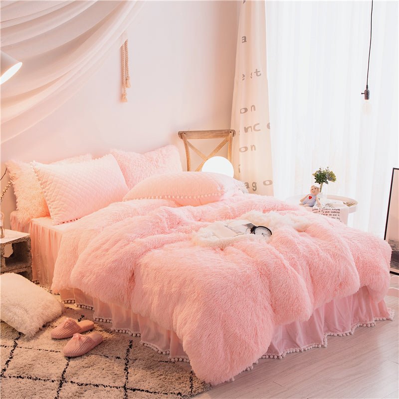 Korean mink velvet warm bedding - IVOIRART.COM