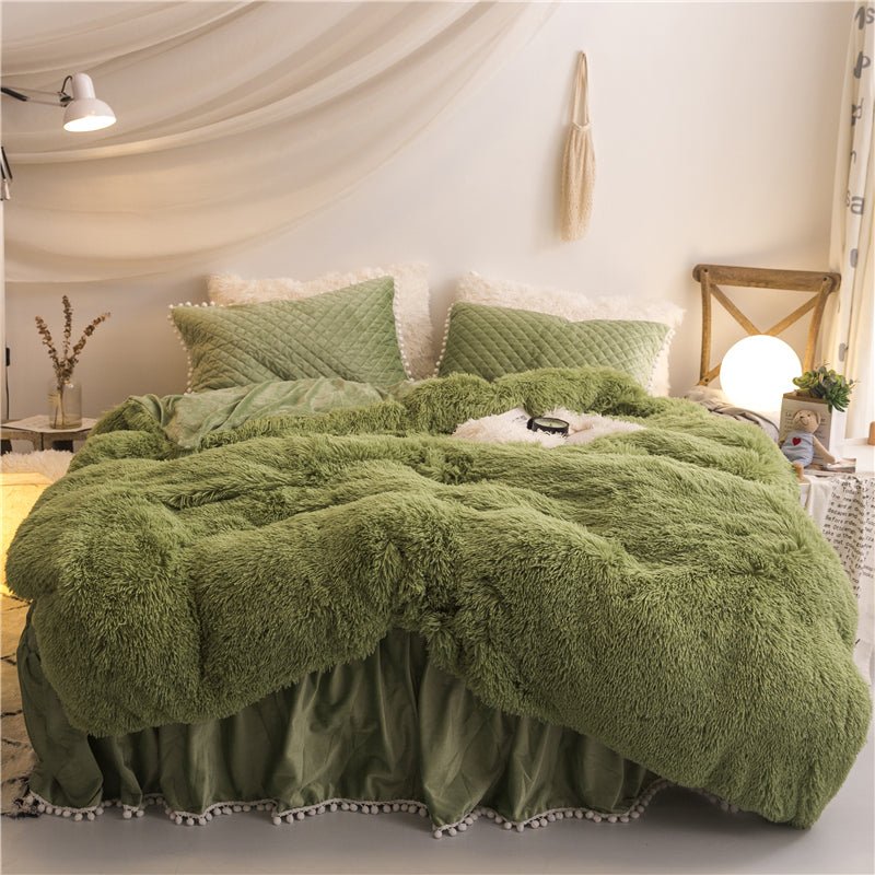Korean mink velvet warm bedding - IVOIRART.COM