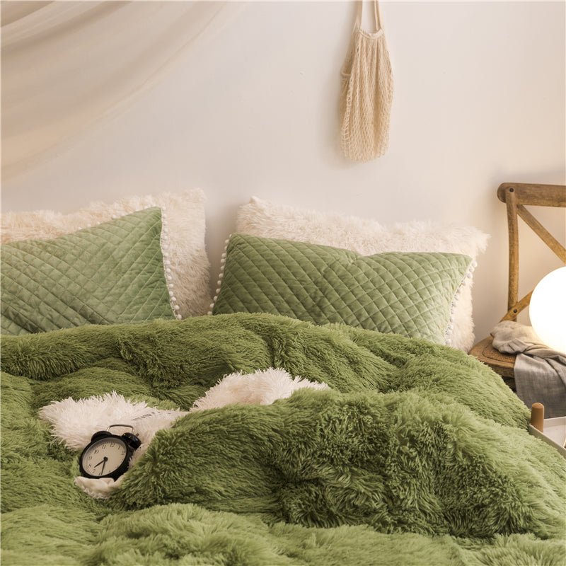 Korean mink velvet warm bedding - IVOIRART.COM