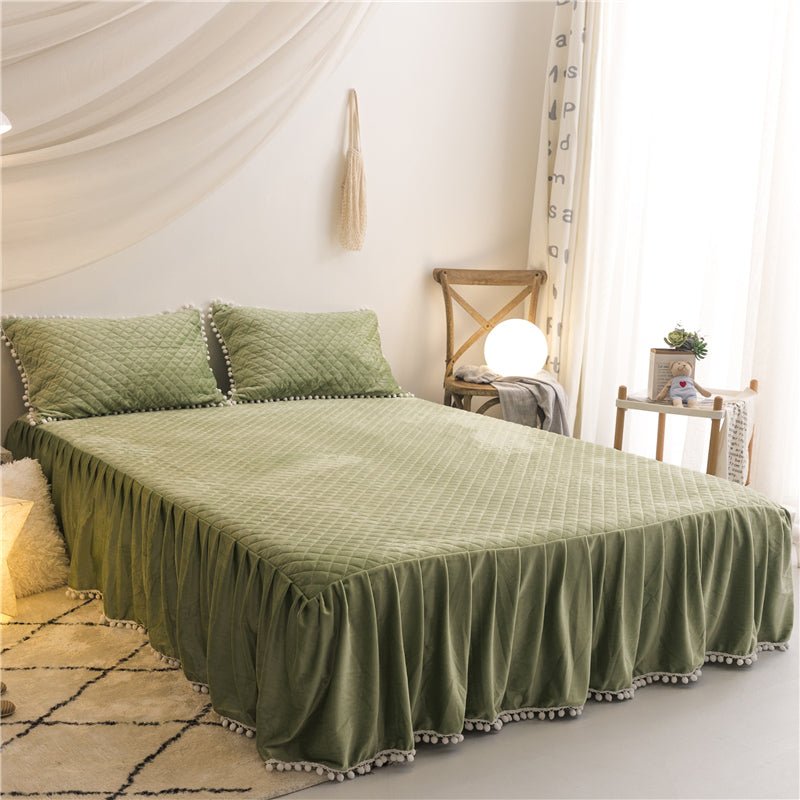Korean mink velvet warm bedding - IVOIRART.COM