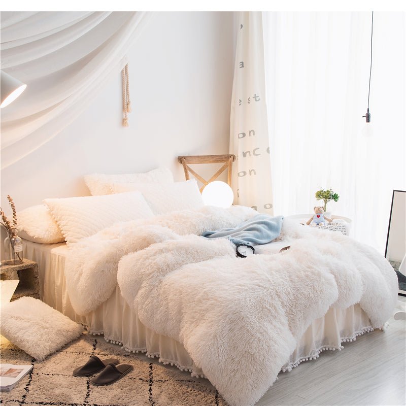 Korean mink velvet warm bedding - IVOIRART.COM