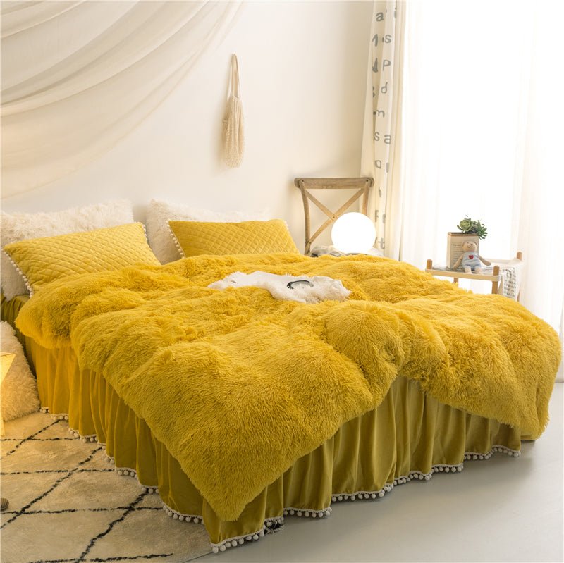 Korean mink velvet warm bedding - IVOIRART.COM