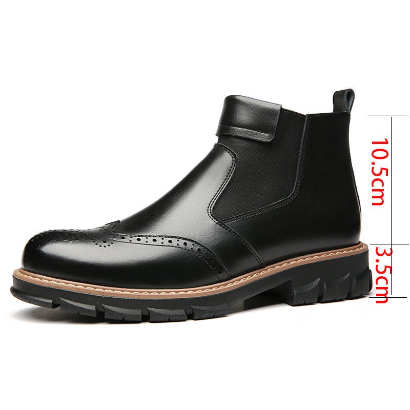 Korean Style Martin Boots Men's Short Boots - IVOIRART.COM