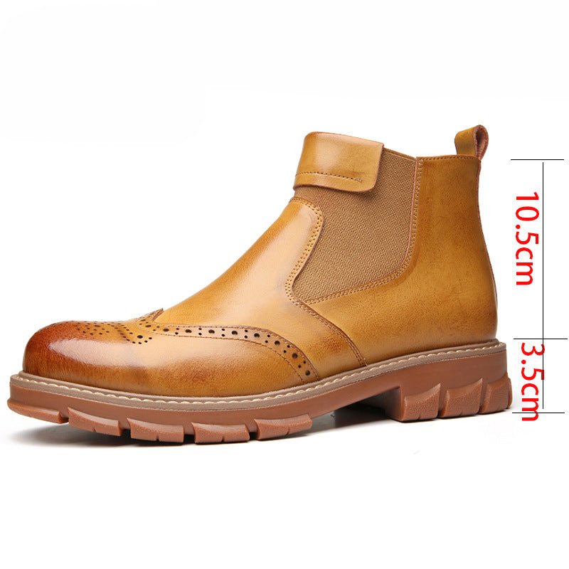 Korean Style Martin Boots Men's Short Boots - IVOIRART.COM