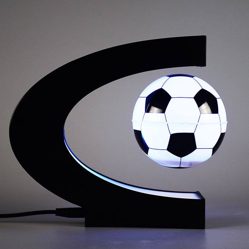 Lampe ballon de football à lévitation magnétique — décoration flottante design LED - IVOIRART.COM