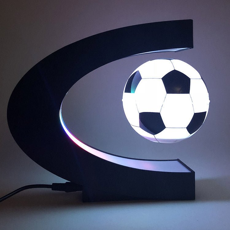 Lampe ballon de football à lévitation magnétique — décoration flottante design LED - IVOIRART.COM
