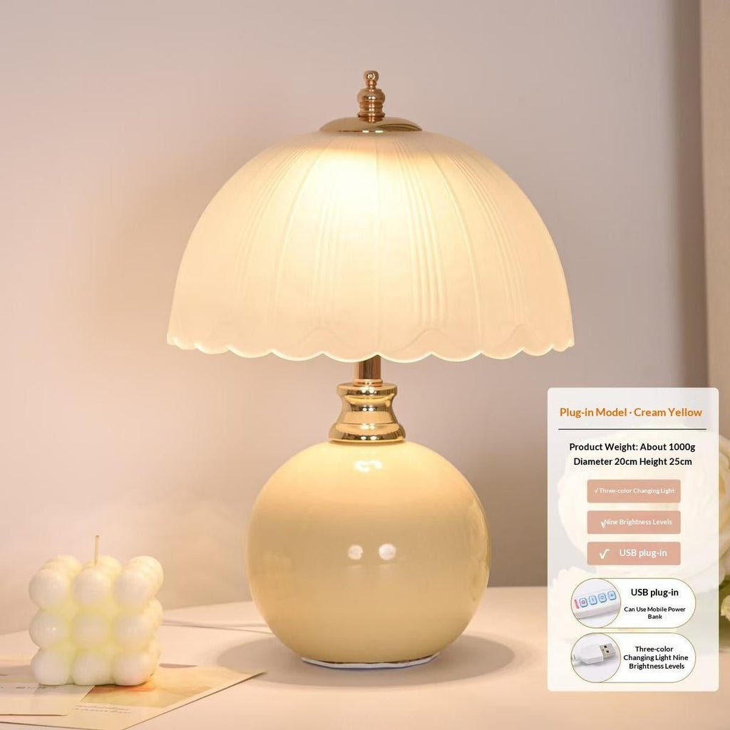 Lampe de chevet ambiante nouvelle génération pour chambre principale 12W USB LED - IVOIRART.COM