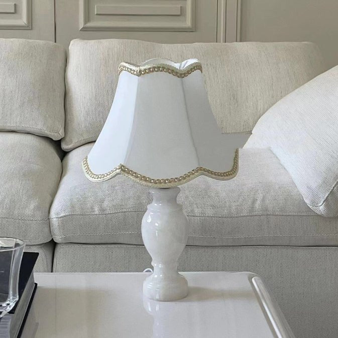 Lampe de chevet en céramique style américain pour salon, décoration élégante chic - IVOIRART.COM