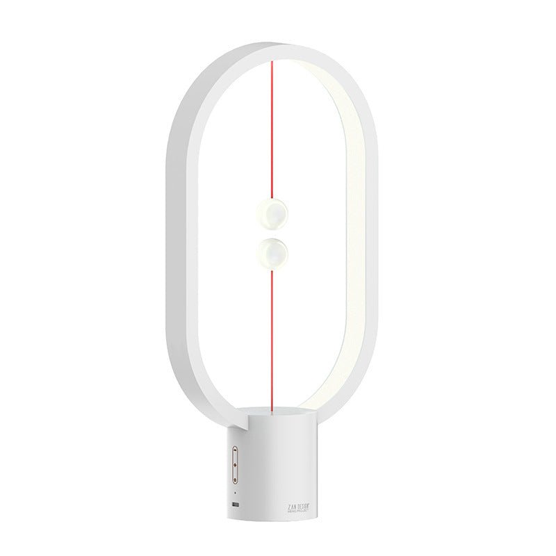 Lampe de Chevet Équilibrée Magnétique pour Chambre à Coucher avec Éclairage Ajustable - IVOIRART.COM