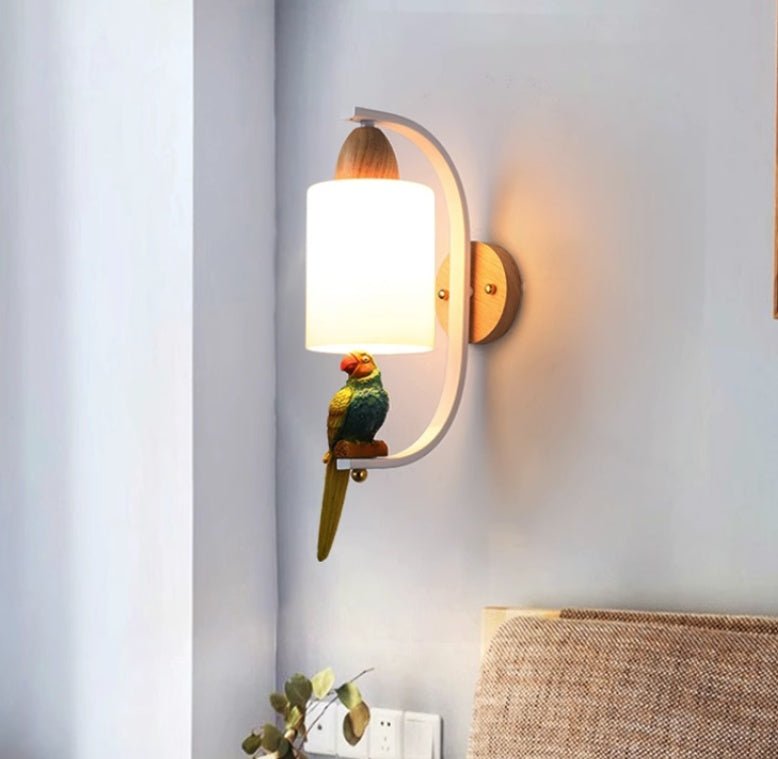Lampe de Chevet Murale en Bois Massif Minimaliste et Créative pour Salon - IVOIRART.COM