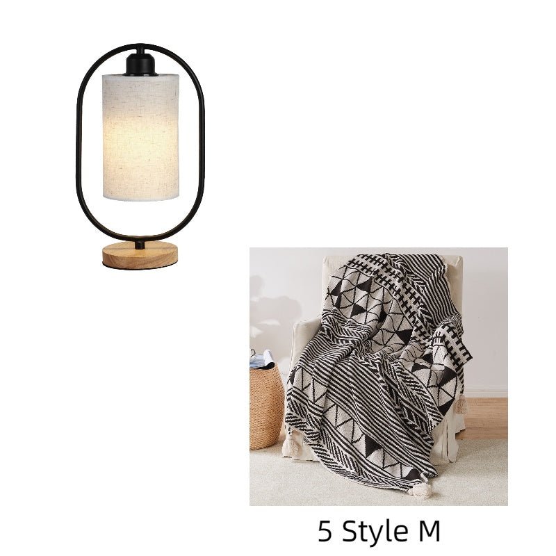 Lampe de chevet pour chambre à coucher en métal style nordique LED 5W variateur - IVOIRART.COM