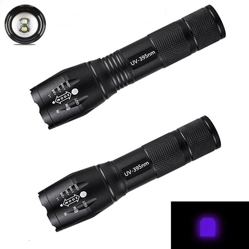 Lampe de détection portable 395 nm et 365 nm à LED pour usage polyvalent - IVOIRART.COM