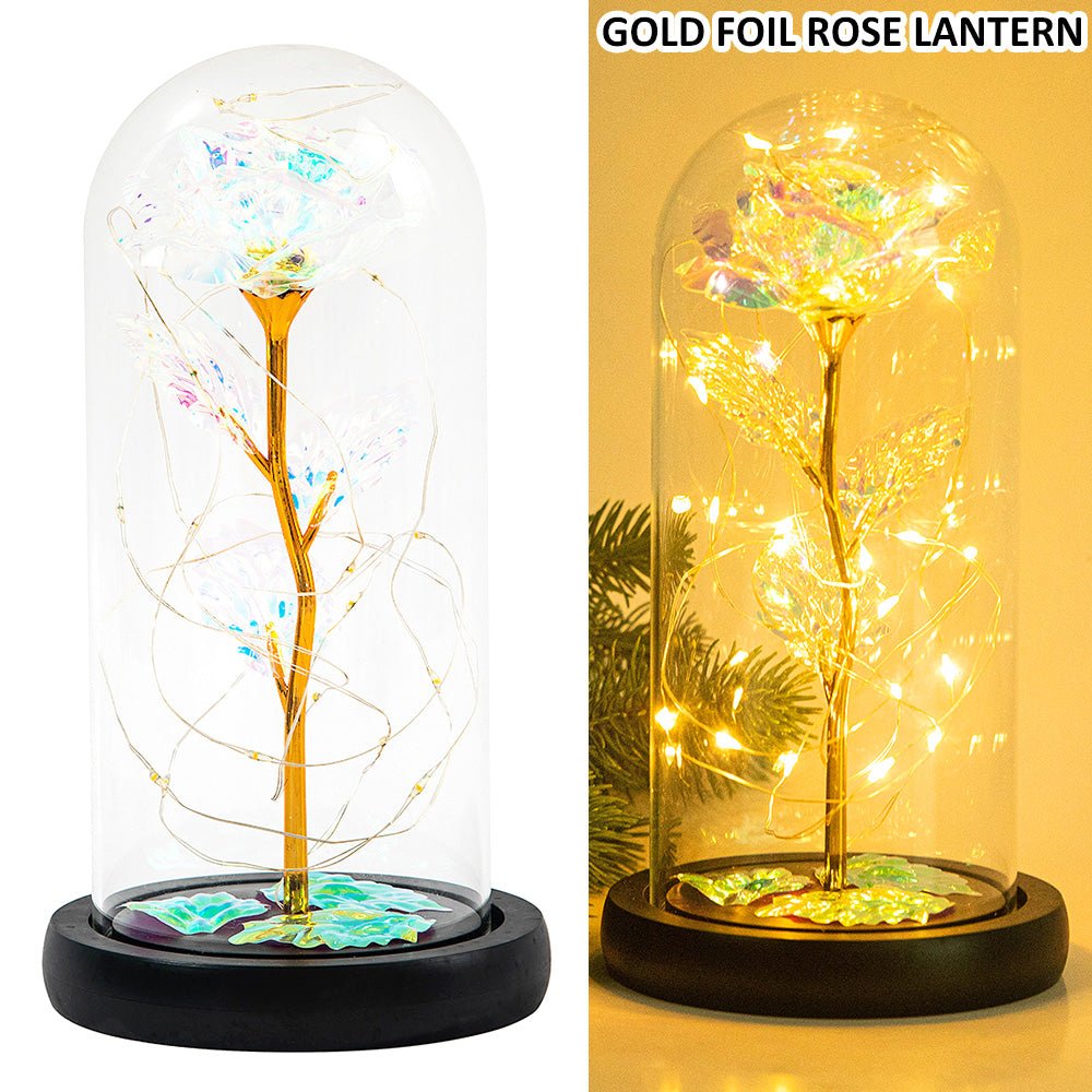 Lampe de Nuit Simulation Rose pour Fête des Mères, Lumière d'Ambiance Bouquets Artisanaux - IVOIRART.COM