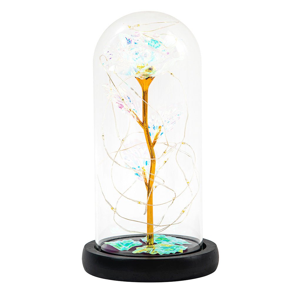 Lampe de Nuit Simulation Rose pour Fête des Mères, Lumière d'Ambiance Bouquets Artisanaux - IVOIRART.COM