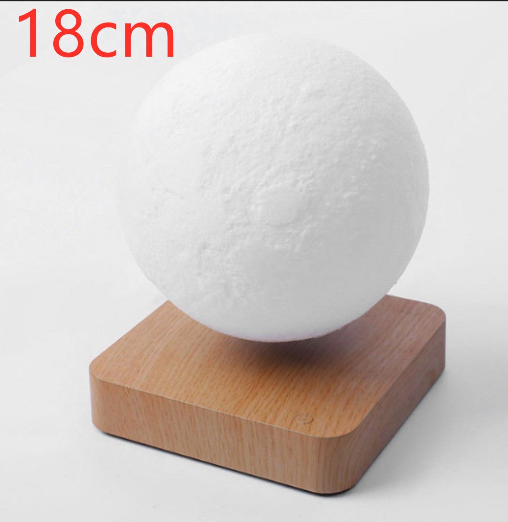 Lampe de Table à Lévitation Magnétique Lune Impression 3D Planète Lumière - IVOIRART.COM