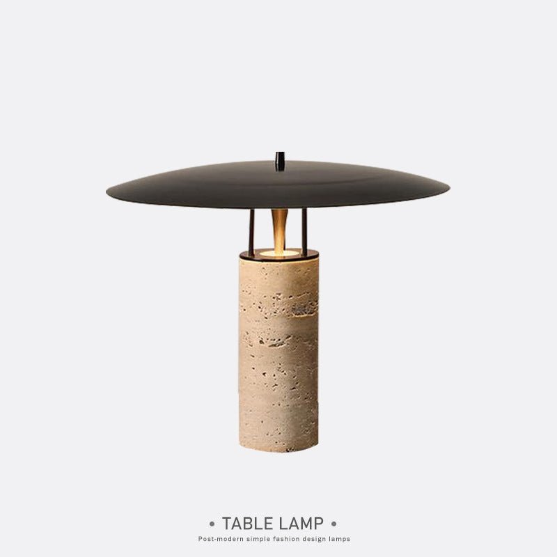 Lampe de table en pierre style nordique post-moderne pour chambre et salon chic - IVOIRART.COM