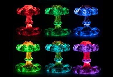 Lampe de table LED Mushroom Cloud Creative – Lumière tricolore, protection yeux - IVOIRART.COM
