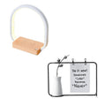 Lampe de table multifonctionnelle avec recharge sans fil et protection des yeux - IVOIRART.COM