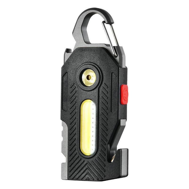 Lampe d'Urgence Multifonctionnelle à Charge USB - C, Porte - Clés, COB LED - IVOIRART.COM