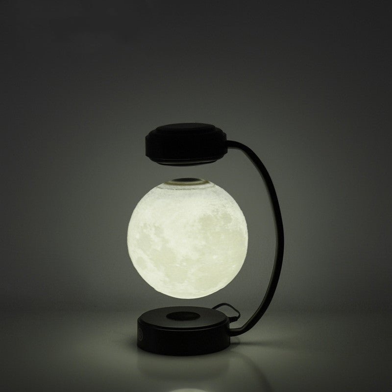 Lampe Lévitation Magnétique Lune Personnalité Créative Pour Table de Chevet - IVOIRART.COM