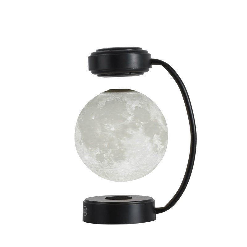 Lampe Lévitation Magnétique Lune Personnalité Créative Pour Table de Chevet - IVOIRART.COM