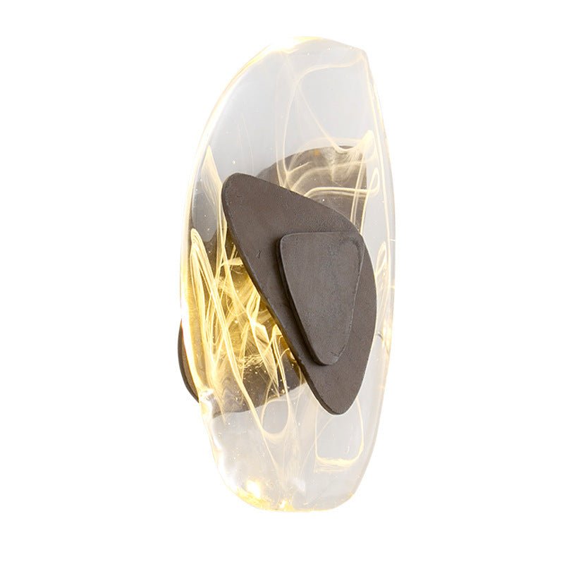 Lampe Murale de Luxe en Cristal Bloc de Glace Atmosphérique en Verre - IVOIRART.COM