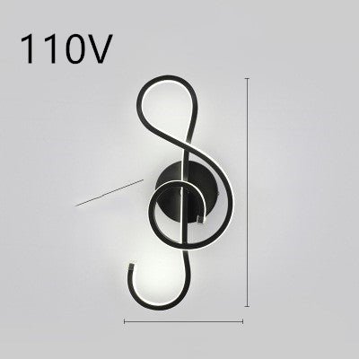 Lampe murale LED minimaliste nordique pour chambre à coucher, lampe de chevet - IVOIRART.COM