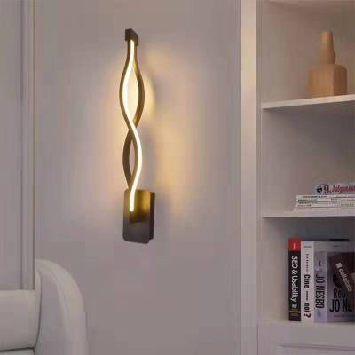 Lampe murale LED minimaliste nordique pour chambre à coucher, lampe de chevet - IVOIRART.COM