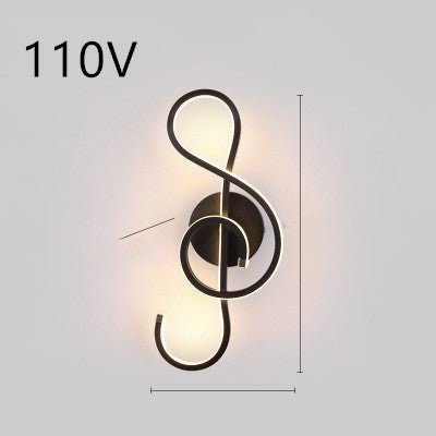 Lampe murale LED minimaliste nordique pour chambre à coucher, lampe de chevet - IVOIRART.COM