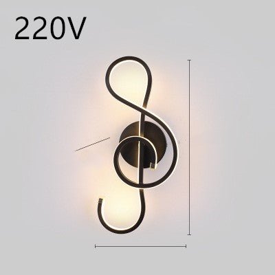 Lampe murale LED minimaliste nordique pour chambre à coucher, lampe de chevet - IVOIRART.COM