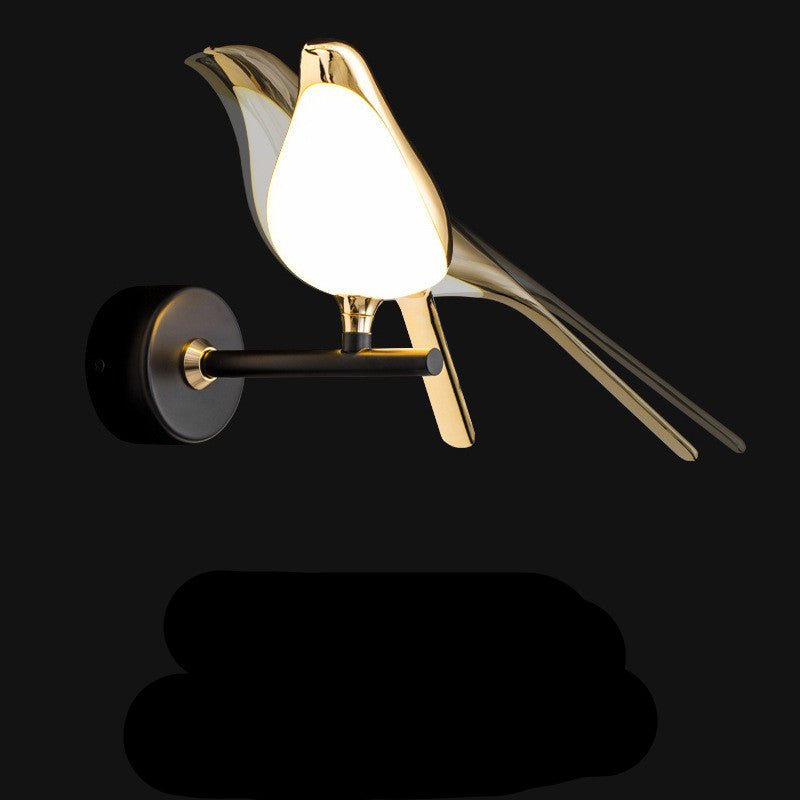 Lampe Murale LED Moderne Simplicité Modèle Oiseau Pie Applique Intérieure - IVOIRART.COM