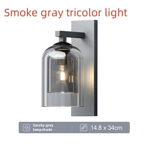 Lampe Murale Nordique Design pour Villa Salon Hôtel Escalier Balcon Créative en Verre - IVOIRART.COM