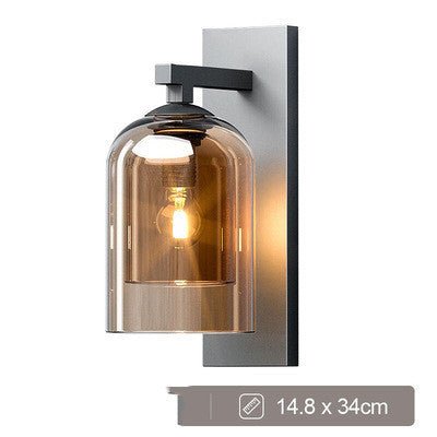Lampe Murale Nordique Design pour Villa Salon Hôtel Escalier Balcon Créative en Verre - IVOIRART.COM