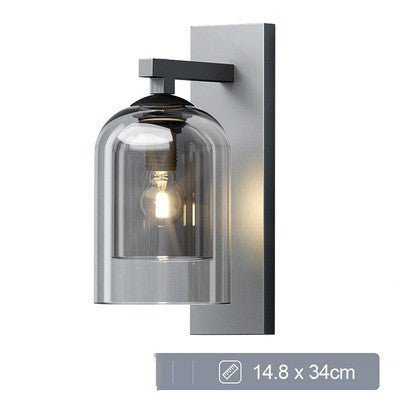 Lampe Murale Nordique Design pour Villa Salon Hôtel Escalier Balcon Créative en Verre - IVOIRART.COM
