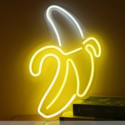 Lampe Néon LED avec Panneau Arrière en Acrylique, Lumière de Nuit Décorative - IVOIRART.COM