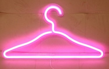 Lampe Néon LED avec Panneau Arrière en Acrylique, Lumière de Nuit Décorative - IVOIRART.COM