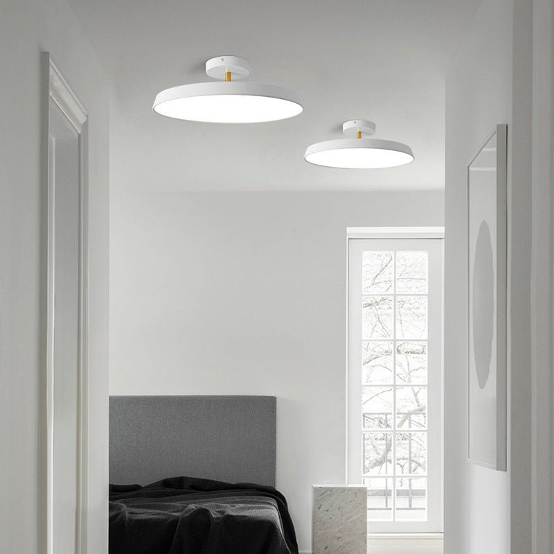Lampe Plafonnier Moderne Simple Scandinave pour Chambre, Couloir et Hall - IVOIRART.COM
