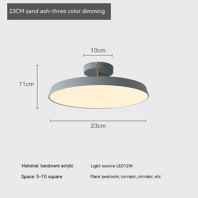 Lampe Plafonnier Moderne Simple Scandinave pour Chambre, Couloir et Hall - IVOIRART.COM